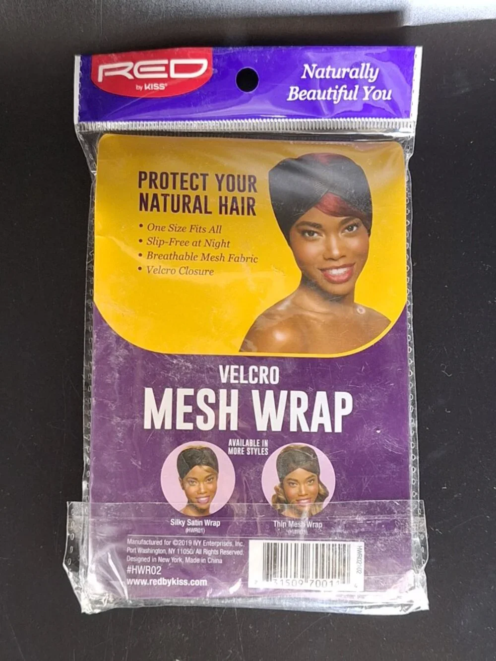 Red by Kiss Velcro Mesh Wrap 2pk